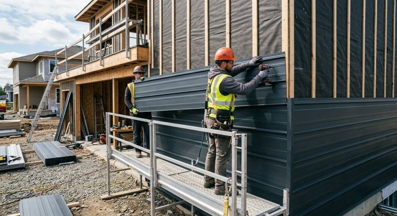 Aluminium Siding Installation in Gregory, MI