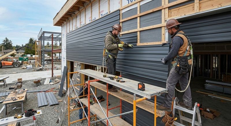 Aluminium Siding Installation in Highland, MI
