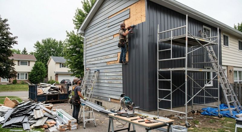Aluminium Siding Installation in Pinckney, MI