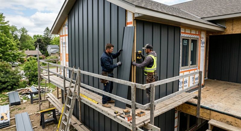 Aluminium Siding Installation in Plymouth, MI