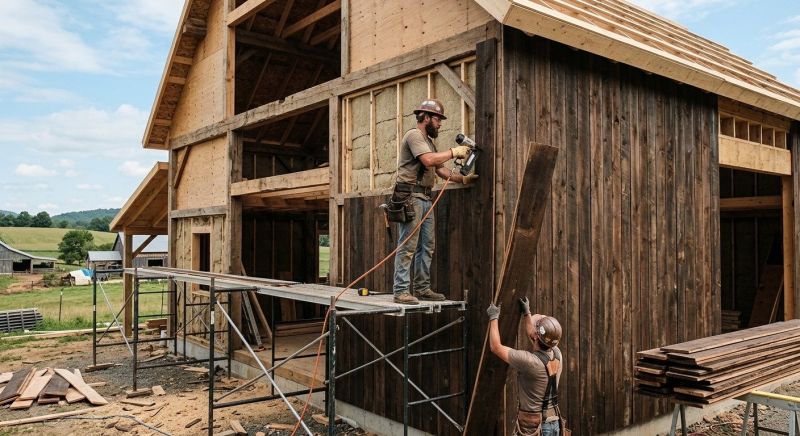 Barn Siding Installation in Dexter, MI