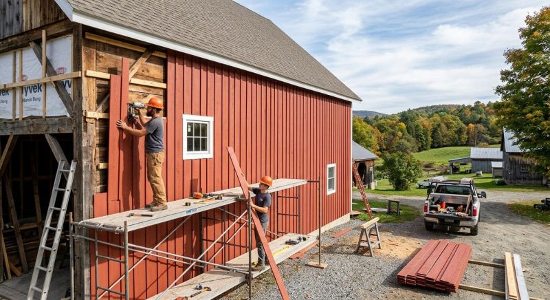 Barn Siding Installation in Howell, MI