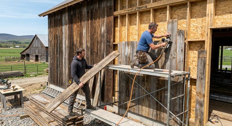 Barn Siding Installation in Pinckney, MI