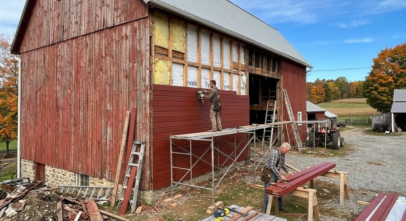 Barn Siding Replacement in Ann Arbor, MI
