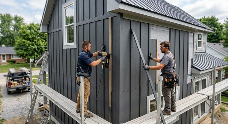 Batten Siding Installation in Grass Lake, MI
