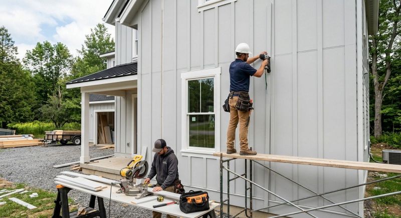 Batten Siding Installation in Manchester, MI