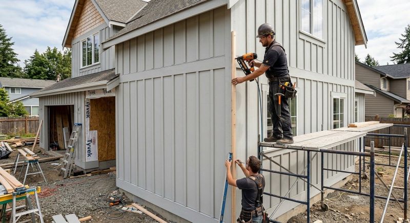 Batten Siding Installation in Plymouth, MI