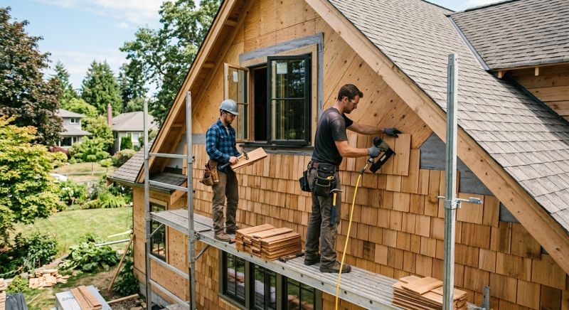 Cedar Siding Installation in Commerce Township, MI