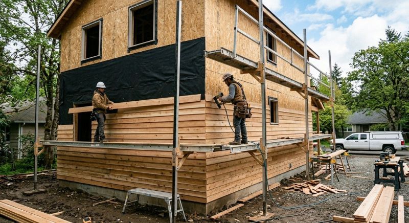 Cedar Siding Installation in Fowlerville, MI