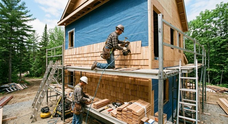 Cedar Siding Installation in Pinckney, MI