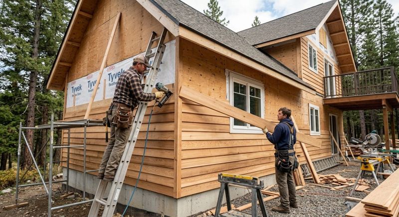 Cedar Siding Installation in Milford, MI