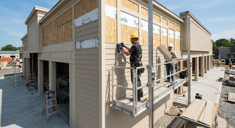 Commercial Siding Installation in Pinckney, MI