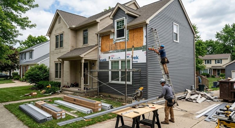 Damaged Siding Replacement in Pinckney, MI
