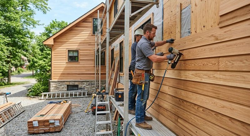 Hardwood Siding Installation in Chelsea, MI