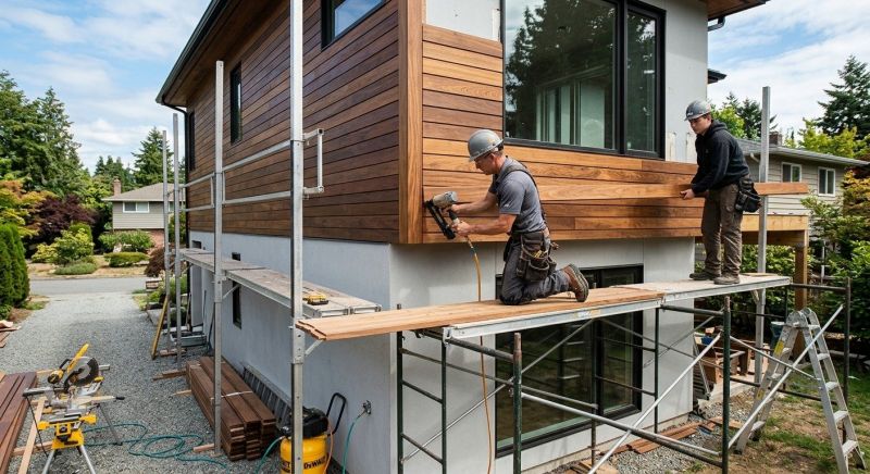 Hardwood Siding Installation in Grass Lake, MI