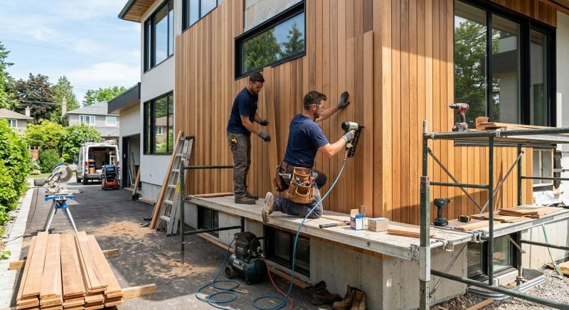 Hardwood Siding Installation in Howell, MI