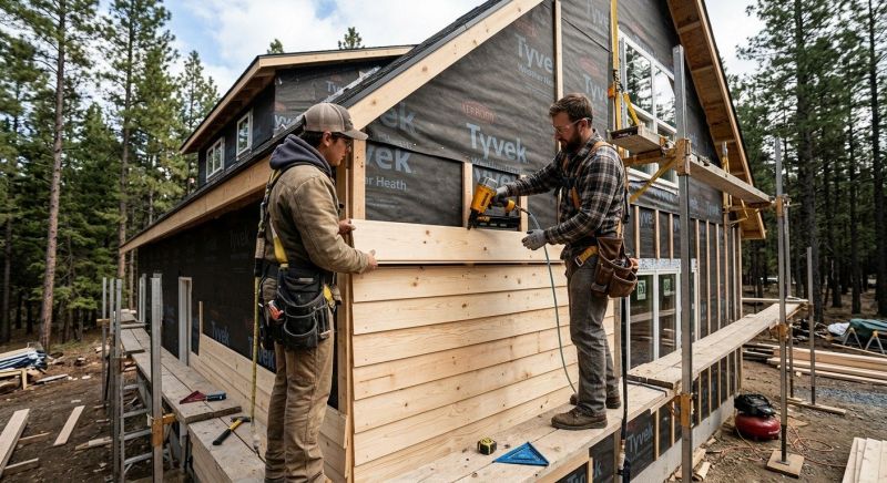 Hardwood Siding Installation in Howell, MI