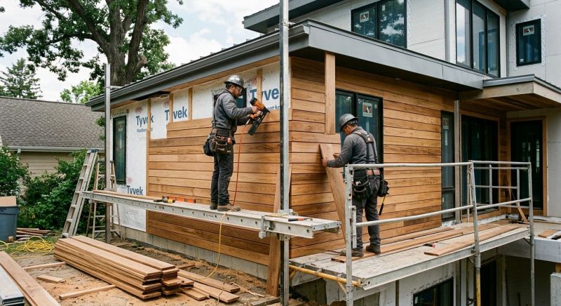 Hardwood Siding Installation in Novi, MI