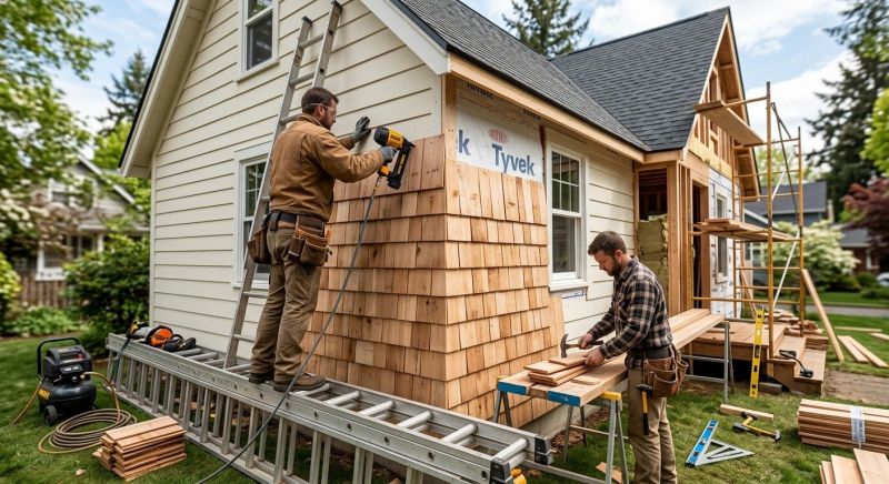Hardwood Siding Installation in Saline, MI