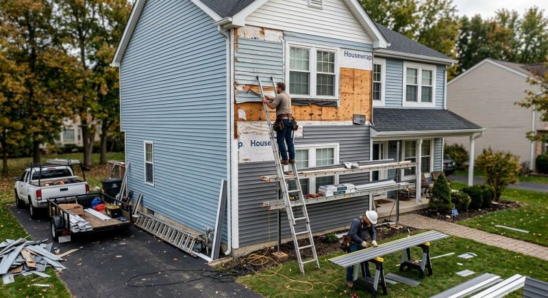 House Siding Installation in Dexter, MI