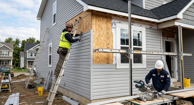 House Siding Installation in Hartland, MI