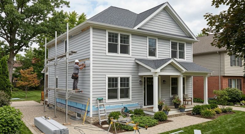 House Siding Replacement in Pinckney, MI