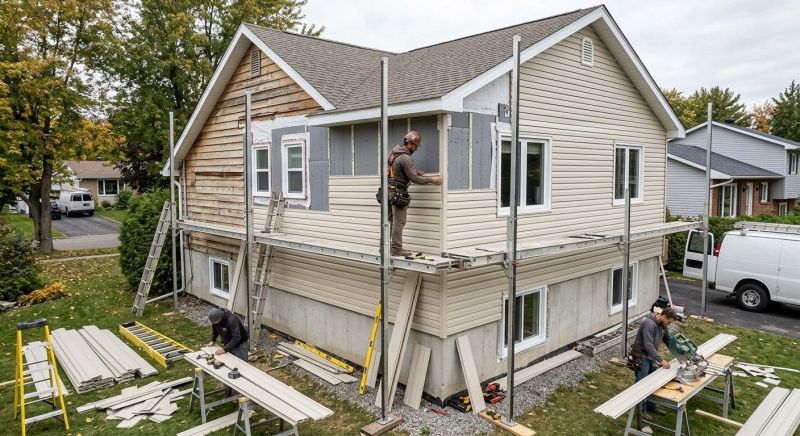 Insulated Siding Installation in Grass Lake, MI