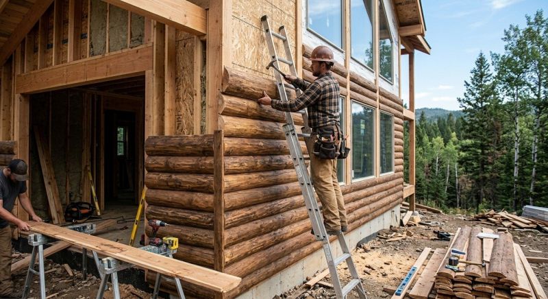 Log Siding Replacement in Pinckney, MI