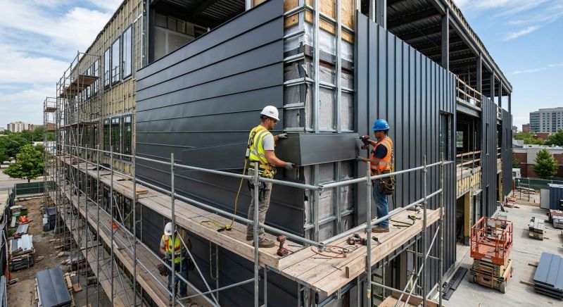 Metal Cladding Installation in Pinckney, MI