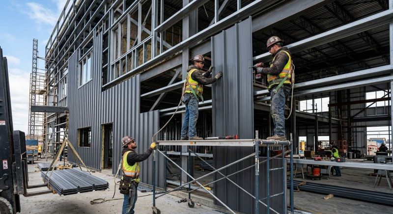 Metal Cladding Installation in Pinckney, MI