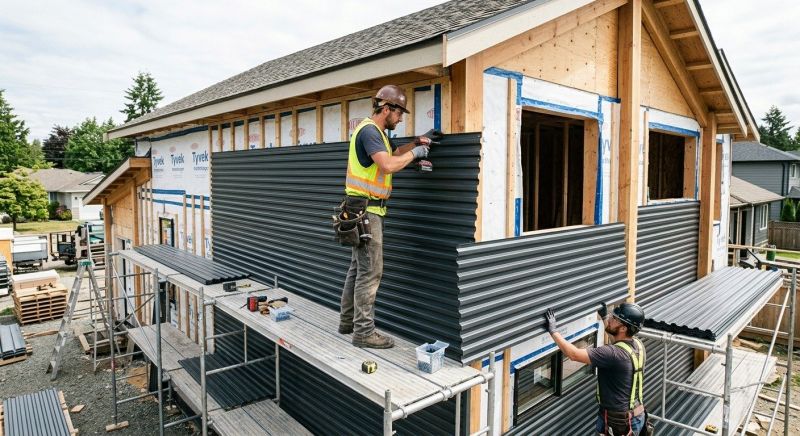 Metal Siding Installation in Howell, MI