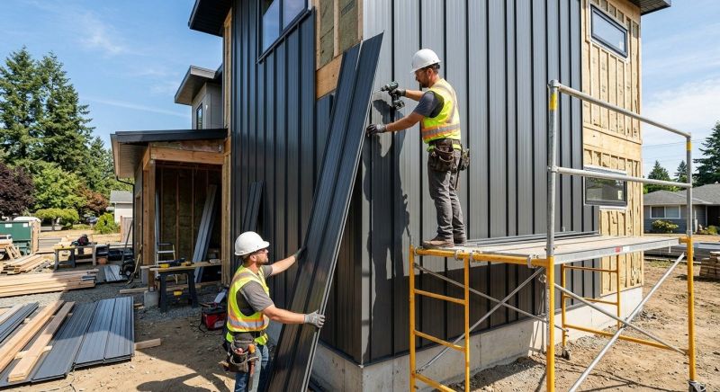 Metal Siding Installation in Novi, MI