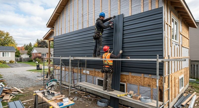 Metal Siding Installation in Plymouth, MI