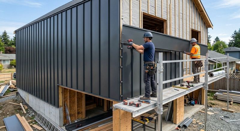 Metal Siding Installation in Wixom, MI