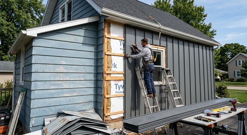Metal Siding Replacement in Commerce Township, MI