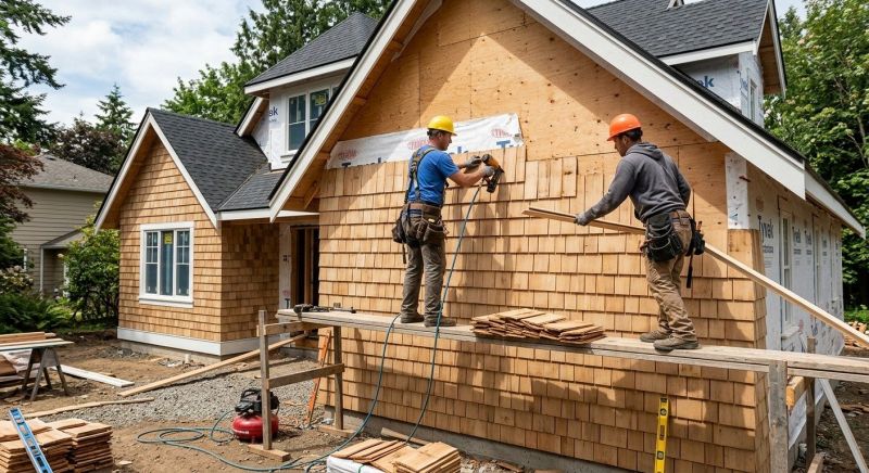 Shake Siding Installation in Brighton, MI
