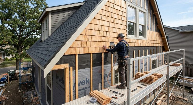 Shake Siding Installation in Brighton, MI