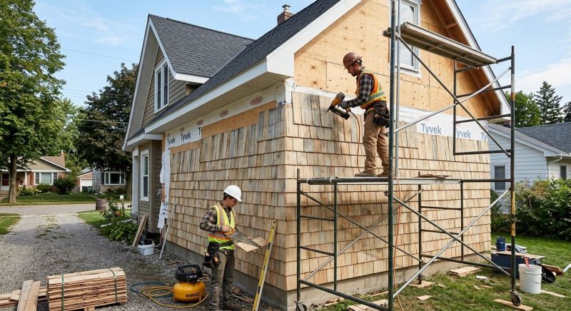 Shake Siding Installation in Grass Lake, MI
