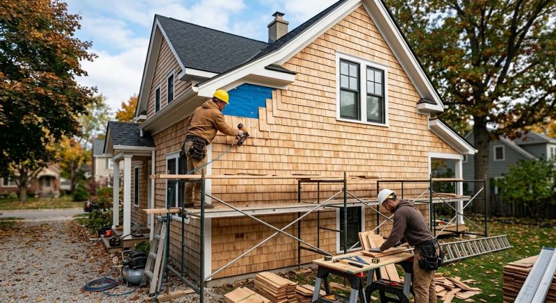 Shake Siding Installation in Pinckney, MI