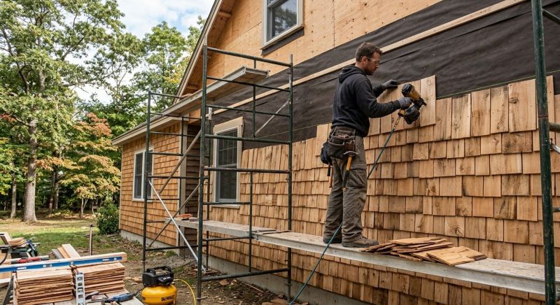 Shake Siding Installation in Manchester, MI