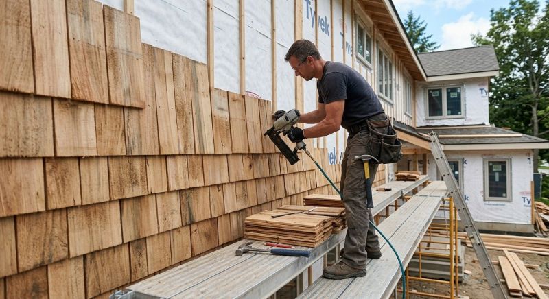 Shake Siding Installation in Manchester, MI