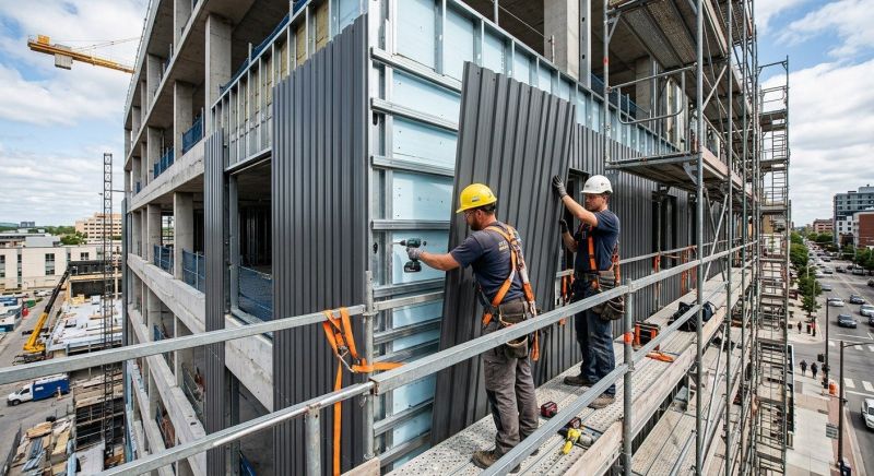 Steel Cladding Installation in Pinckney, MI