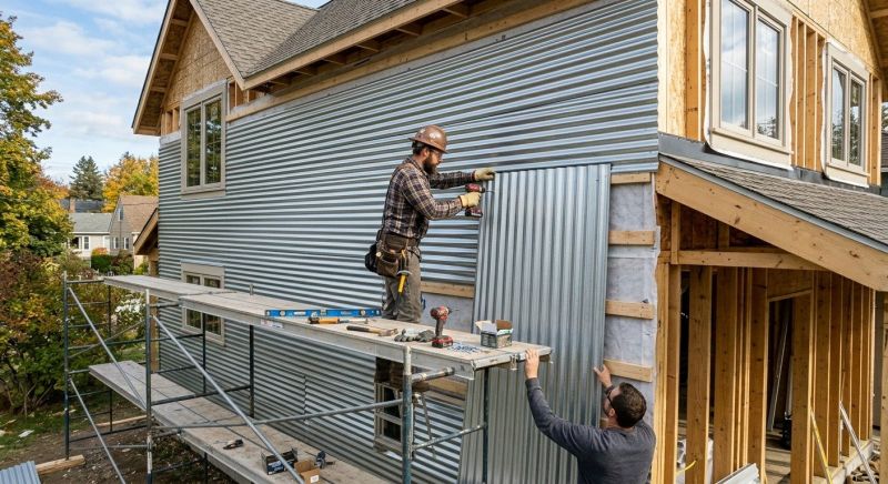 Tin Siding Installation in Pinckney, MI