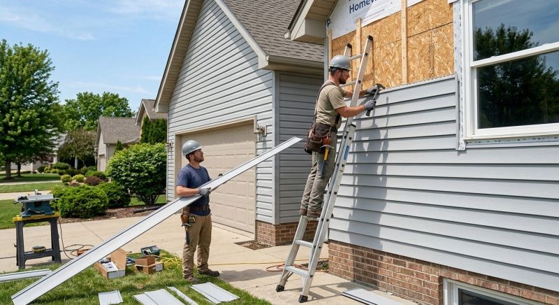 Vinyl Siding Installation in Dexter, MI