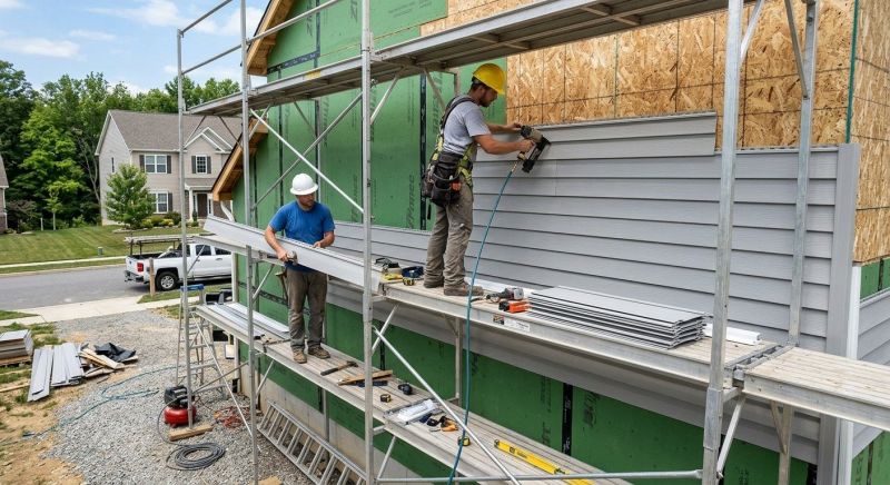 Vinyl Siding Installation in Grass Lake, MI