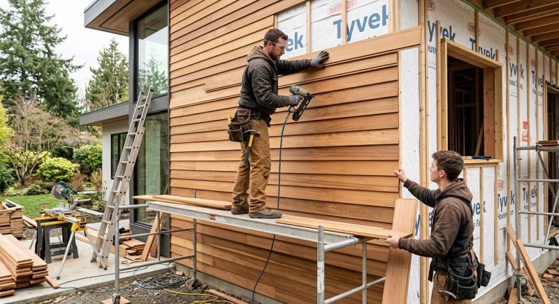 Wood Cladding Installation in South Lyon, MI
