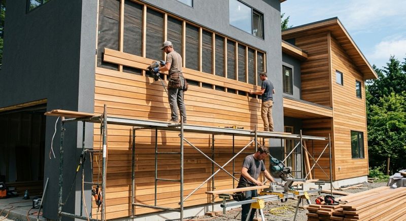 Wood Cladding Installation in Ypsilanti, MI