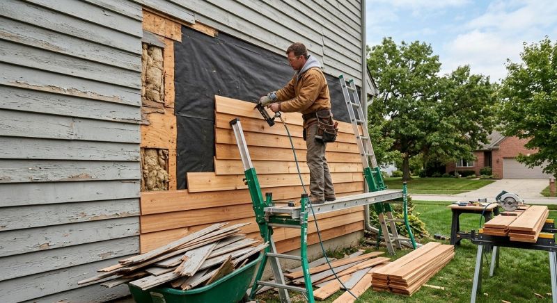 Wood Siding Installation in Livingston County, MI