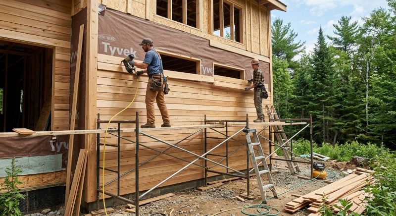 Wood Siding Installation in Walled Lake, MI