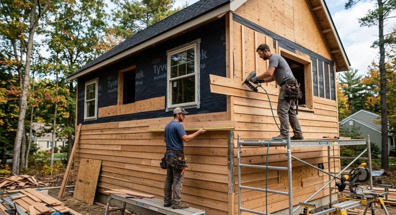 Wood Siding Installation in Wixom, MI